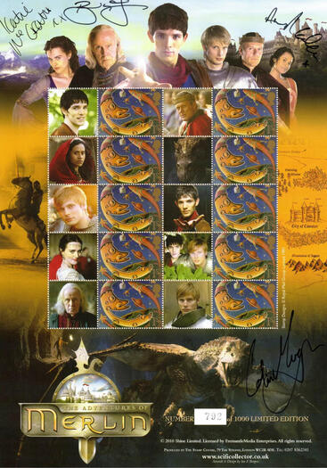 Merlin Stamp Collection