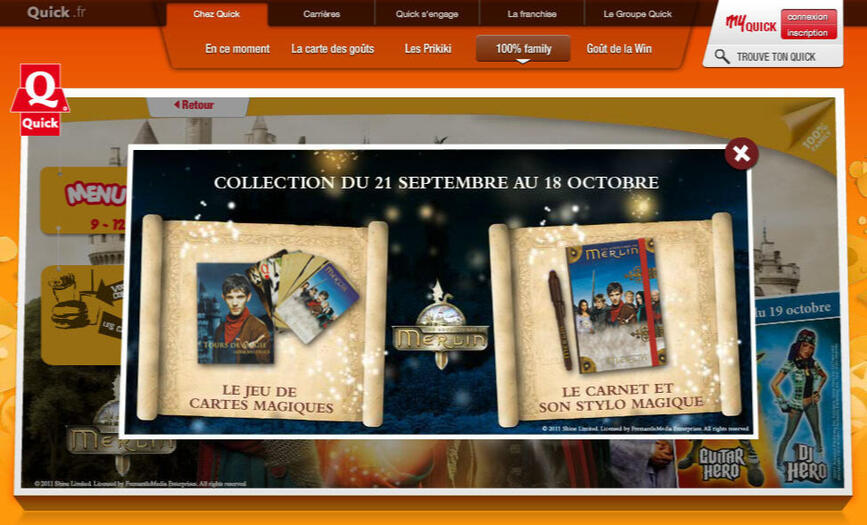 Quick Family Meal Toys (France 2011)