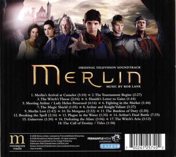 Series 1 Soundtrack BACK