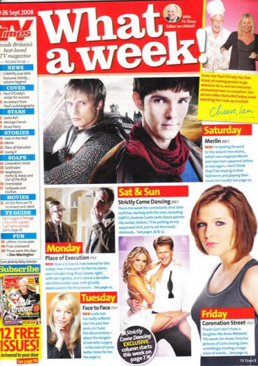TV Times (Sept 2008)