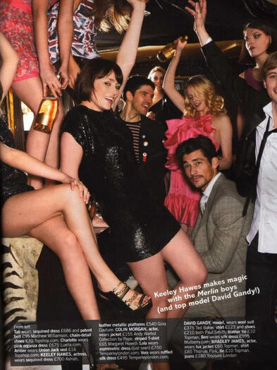 Glamour UK Magazine (March 2009) pg. 2