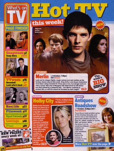 What's On TV (Oct 2012) pg. 1