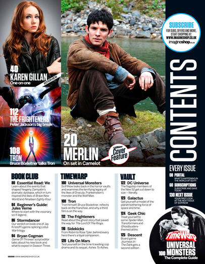 SciFi Now Magazine (Jan 2012) pg. 2
