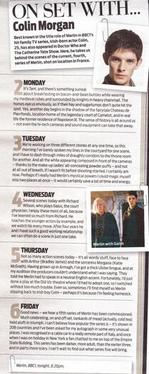 Daily Mail Weekend Magazine (Nov 2011)