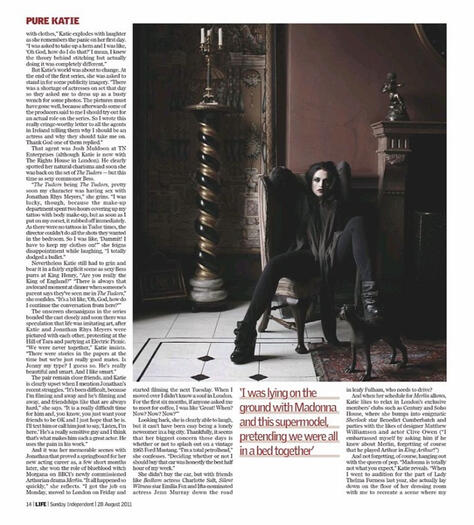 Irish Sunday Independent (Aug 2011) pg. 5