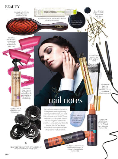 InStyle UK (Dec 2013) pg. 8