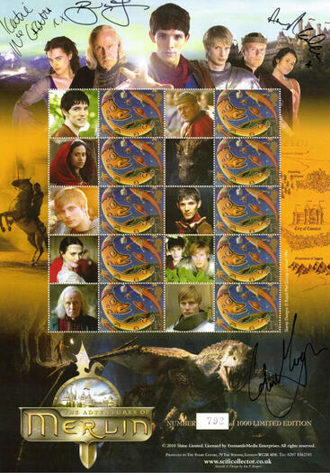 Merlin Stamp Collection