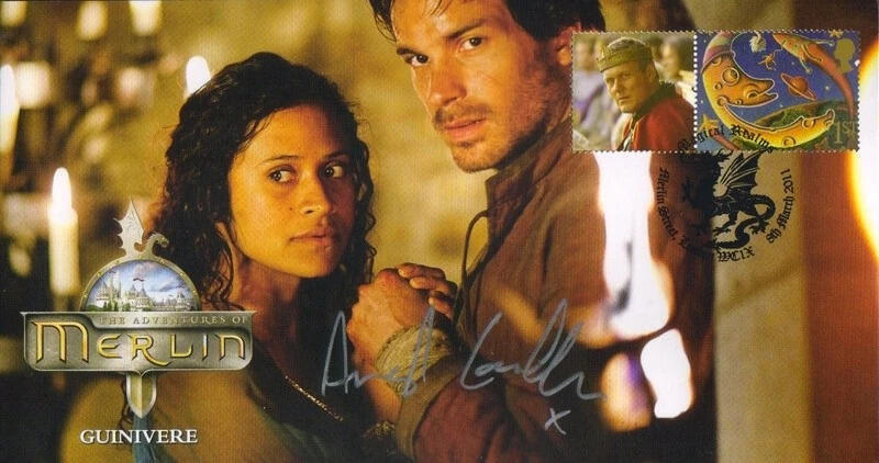 Lancelot & Guinevere Stamp Cover