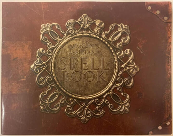 Merlin Spellbook (The Dragon Tower Attraction)
