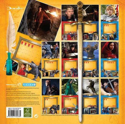 Merlin 2010 Calendar BACK