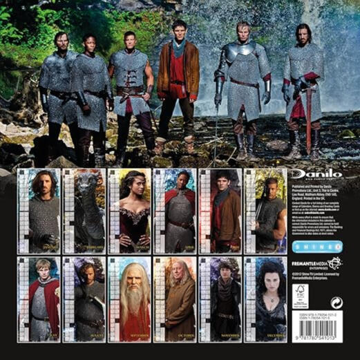 Merlin 2013 Calendar BACK