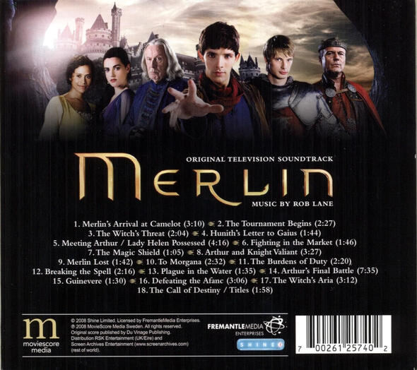 Series 1 Soundtrack BACK